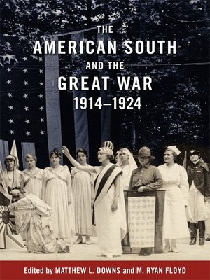 cover image of The American South and the Great War, 1914-1924
